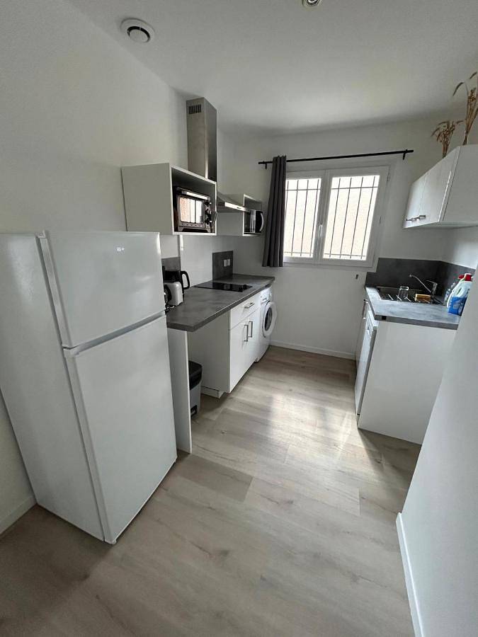 Appart’hôtel pour 4 personnes, avec vue et jardin