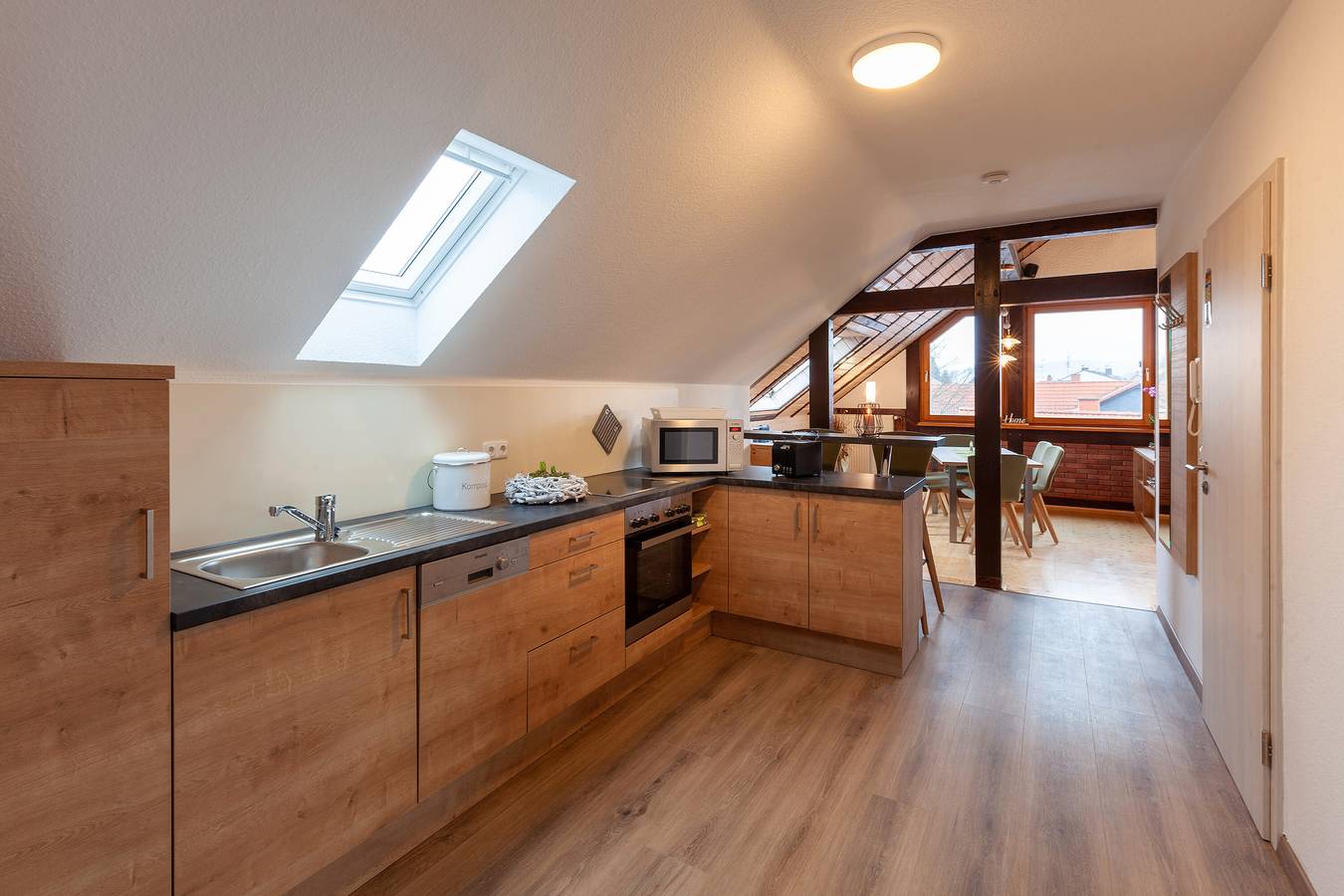 Entire apartment, Apartment 'Spessart' with Shared Terrace, Shared Garden and Wi-Fi in Wächtersbach, South Hesse