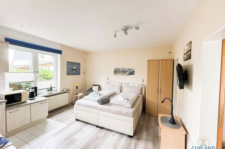 Bungalow für 3 Personen, mit Terrasse und Garten in Cuxhaven