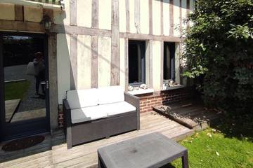Gîte pour 5 personnes, avec jardin et terrasse à Ablon