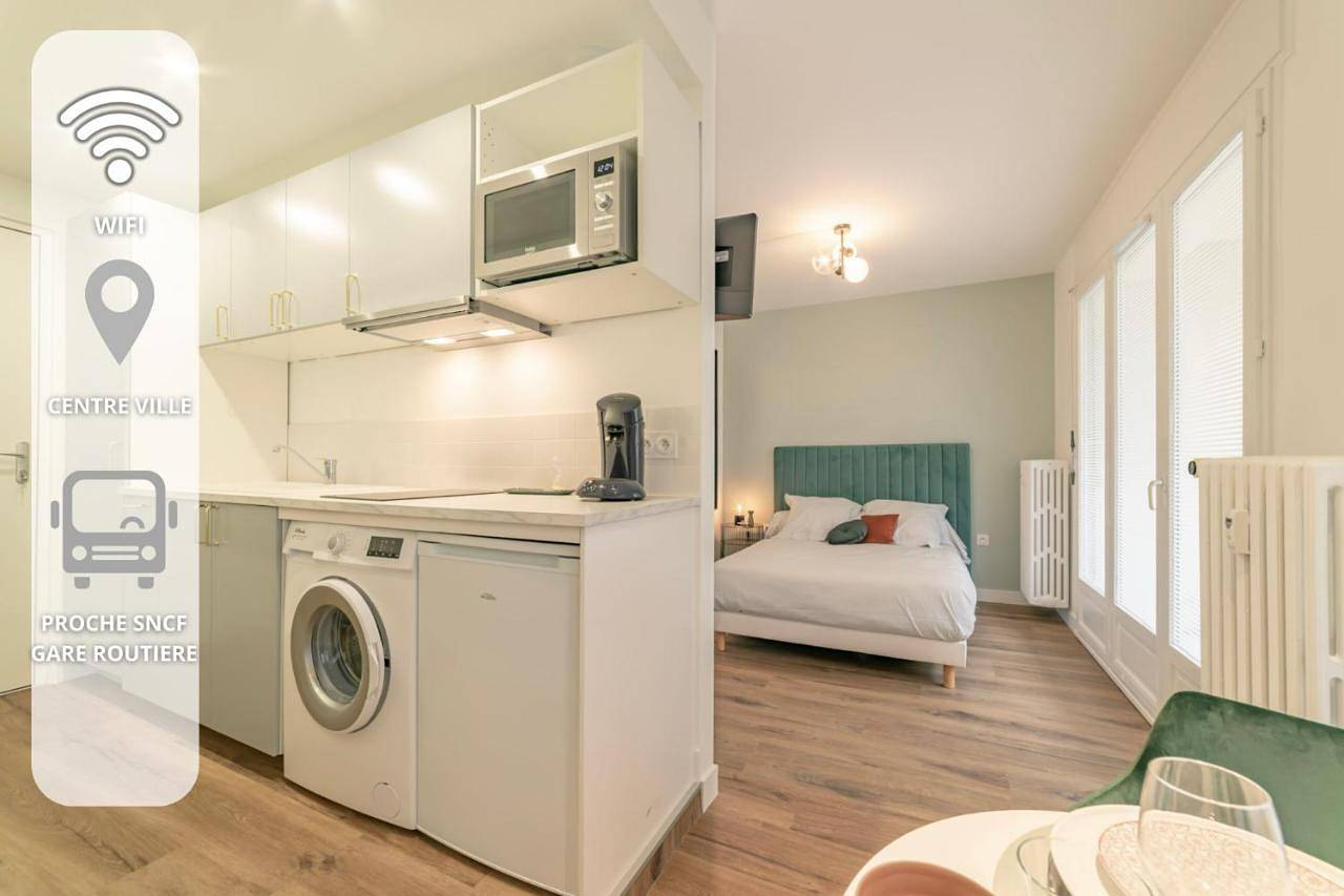 Appartement entier, Apparthotel-gare-chambery in Chambéry, Région de Chambéry