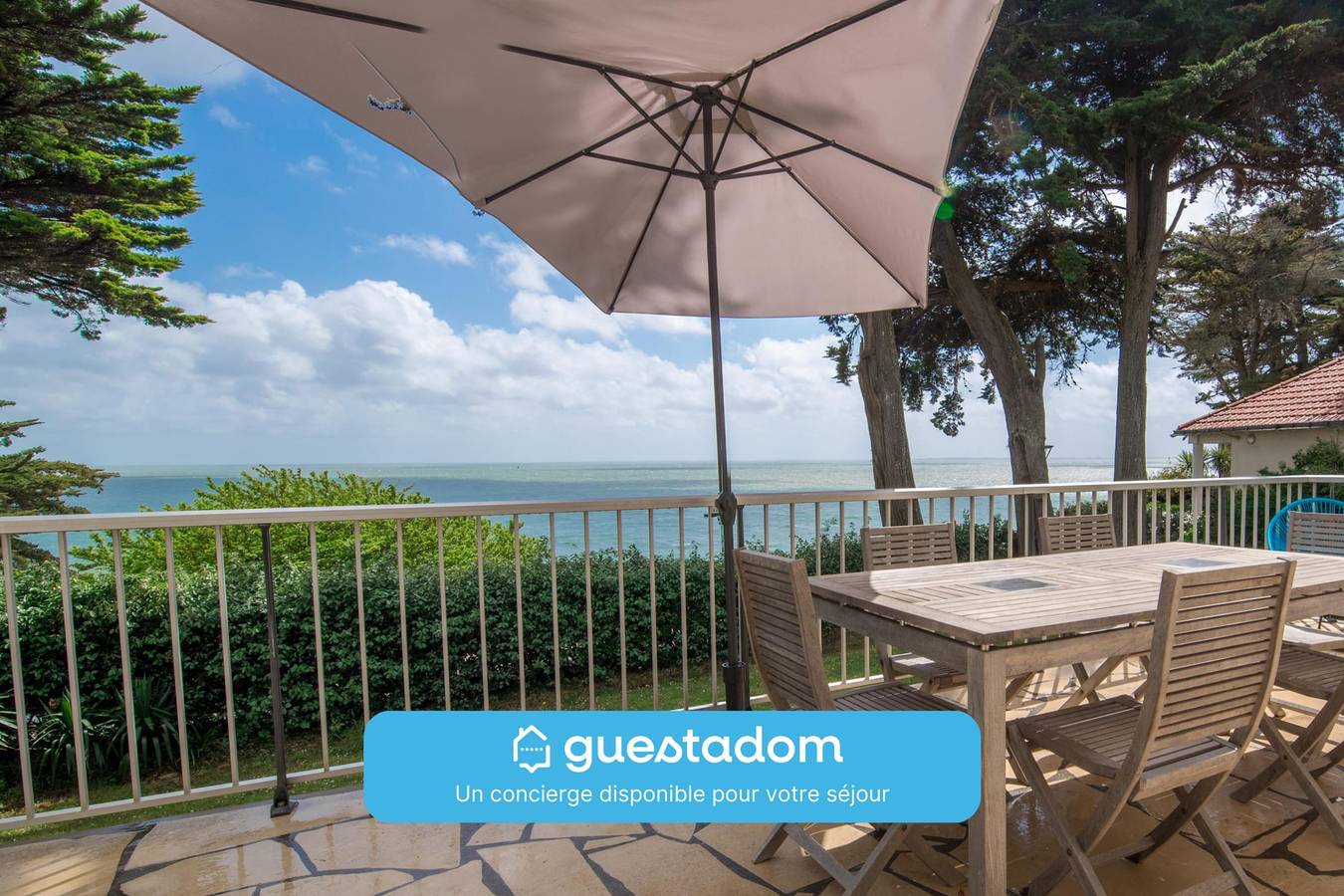 La Vue Mer - 50m de la plage - Parking in Pornic, Côte de Jade