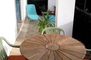 Gîte pour 4 personnes, avec balcon et jardin à Bocognano