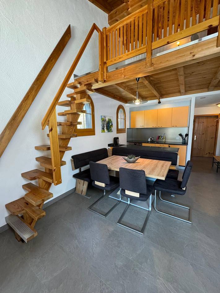 Ferienwohnung für 6 Personen, mit Balkon in Laax