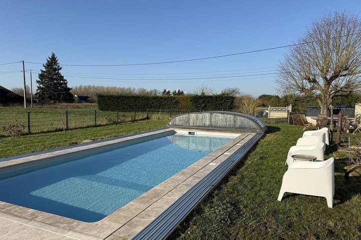 Gîte pour 9 personnes, avec jardin à La Chapelle-sur-Loire