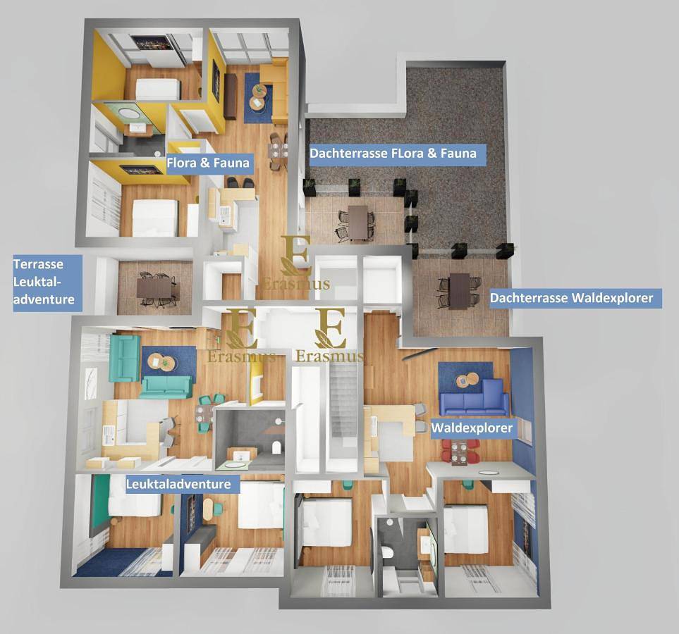 Ganze Wohnung, Erasmus Lodge - Ferienwohnungen zum Wohlfühlen in Trassem, Landkreis Trier-Saarburg