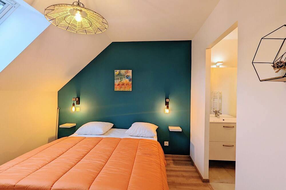 Luxus-Ferienhaus mit privatem Whirlpool, nahe Zoo de Beauval und Loire-Schlösser in Faverolles, Loire-Tal