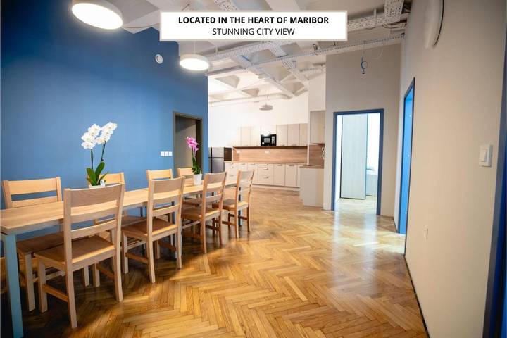 Hostel dla 4 osób, z widok w Maribor