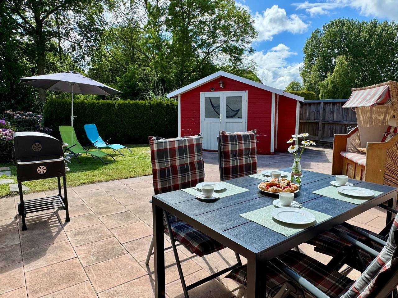 Deichnaher Ferienbungalow in Tossens an der Nordsee. Komfortabel und gemütlich. in Tossens, Butjadingen