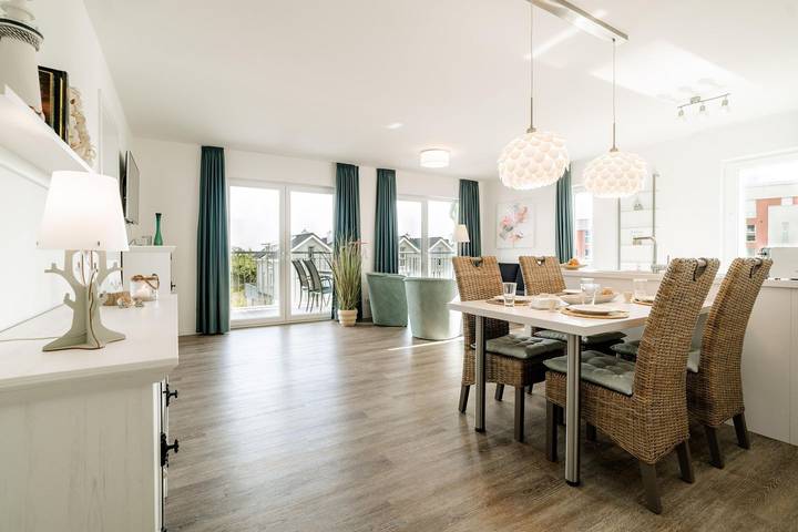 Ferienwohnung für 4 Personen, mit Balkon und Sauna in Schillig - 2