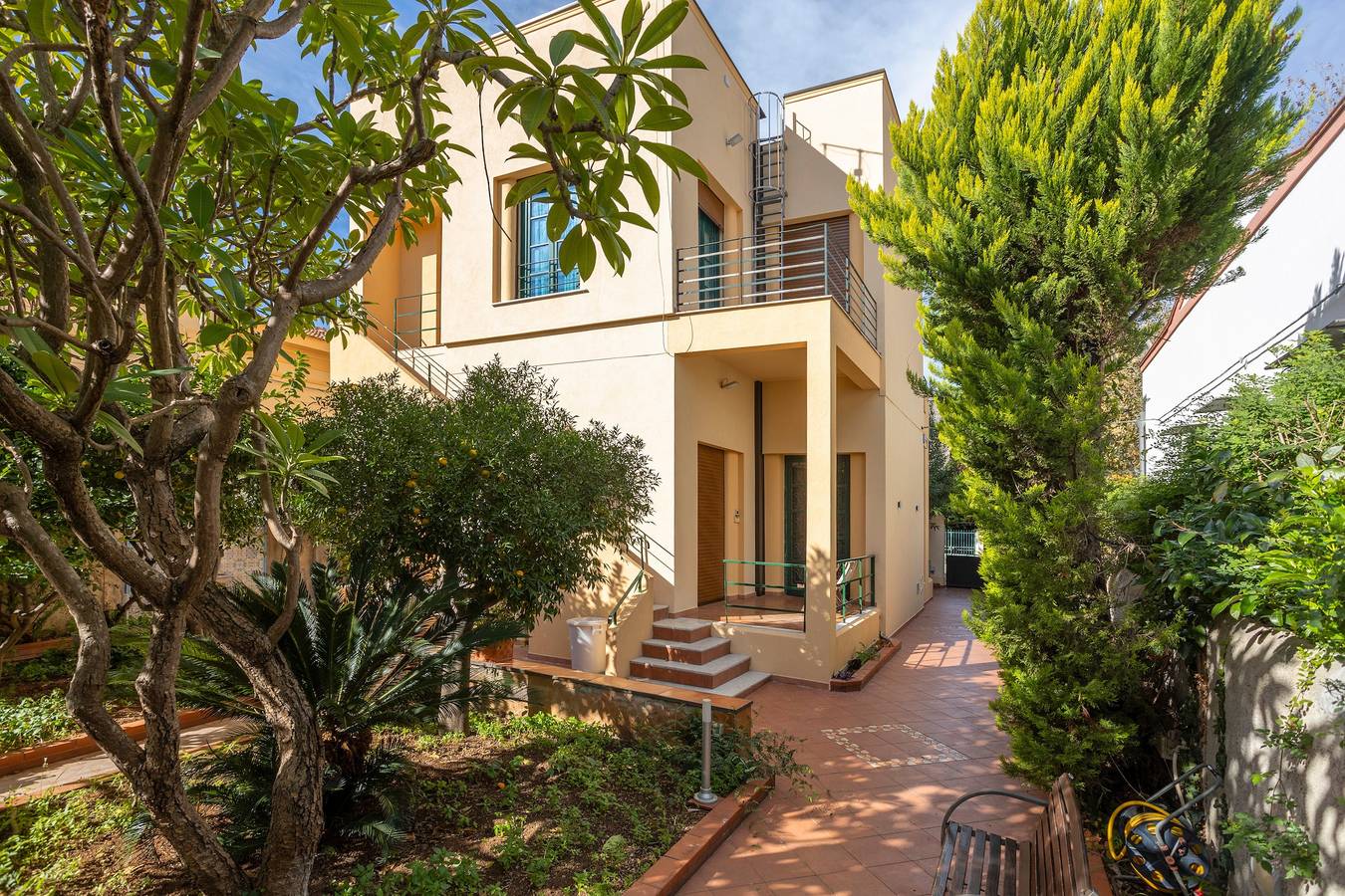 Villa 'Graziella' mit Wi-Fi und Klimaanlage in Spiaggia di Mondello, Palermo