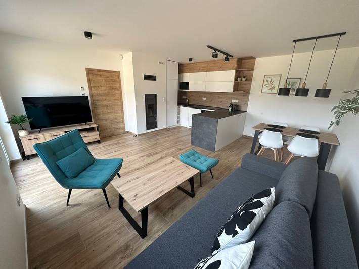 Ferienwohnung für 4 Personen, mit Terrasse und Garten sowie Ausblick in Nordböhmen - 2
