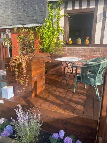 Appartement de vacances pour 2 personnes, avec jardin et terrasse dans l' Eure