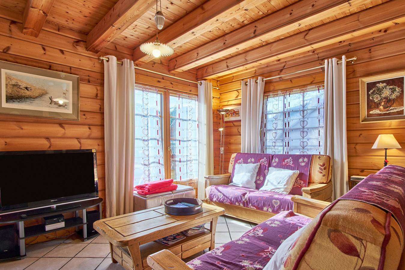 Chalet 'Le Serac' con vistas a la montaña, terraza privada y Wi-Fi in Gresse-en-Vercors, Parc naturel régional du Vercors