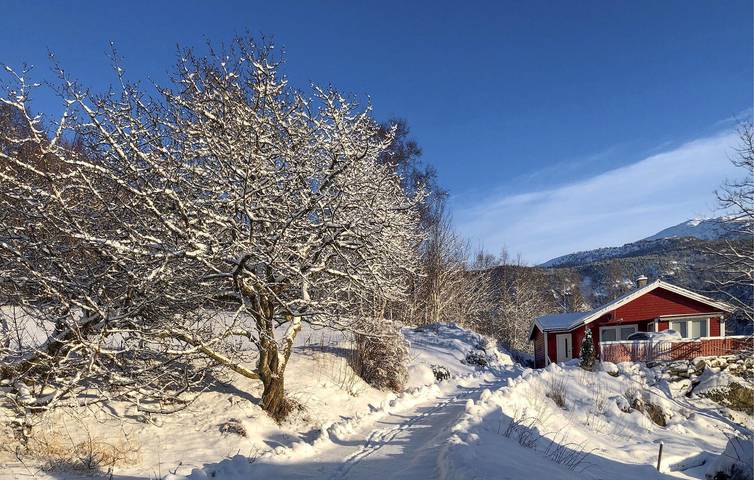 Ferienhaus für 6 Personen mit Terrasse in Sognefjord