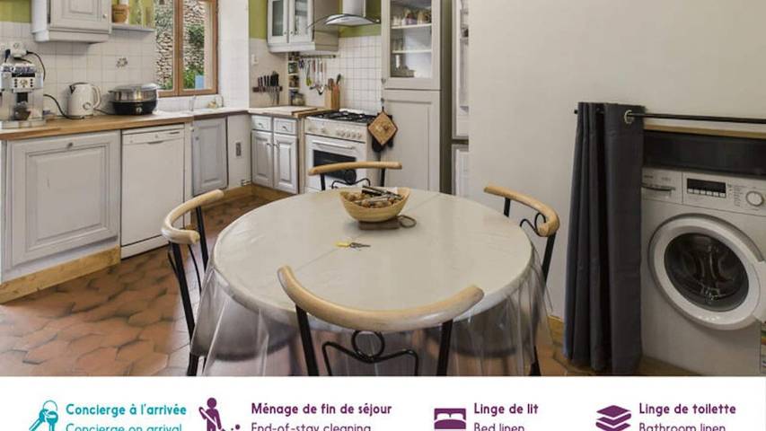 Gîte pour 7 personnes, avec jardin à Valojoulx - 4