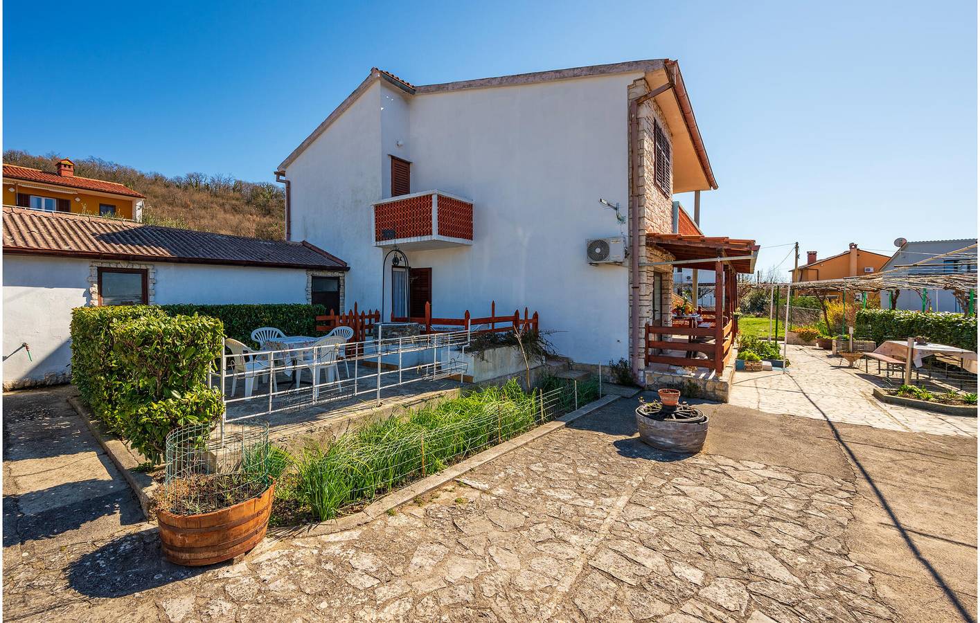 Appartement de vacances entier, Appartement de vacances pour 5 personnes avec terrasse in Labin City, Labin