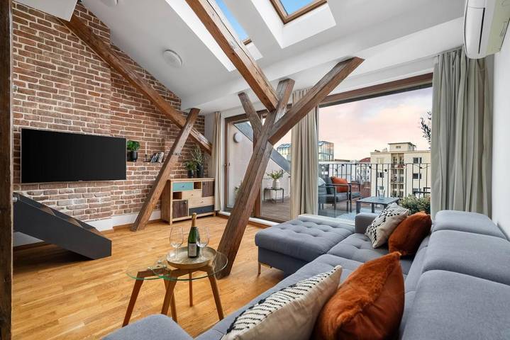 Ferienwohnung für 6 Personen, mit Terrasse und Ausblick - 1