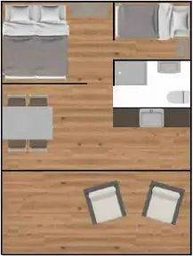 Zecamping 4 étoiles locatif Tv 25m2 in Saint-Trojan-les-Bains, Côte de Beauté