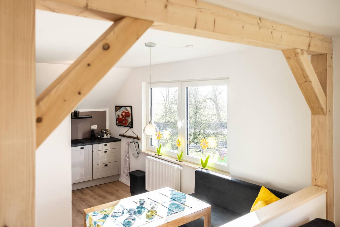 Apartamento entero, Apartamento 'Großes Mehr' con Wi-Fi in Wiegboldsbur, Südbrookmerland