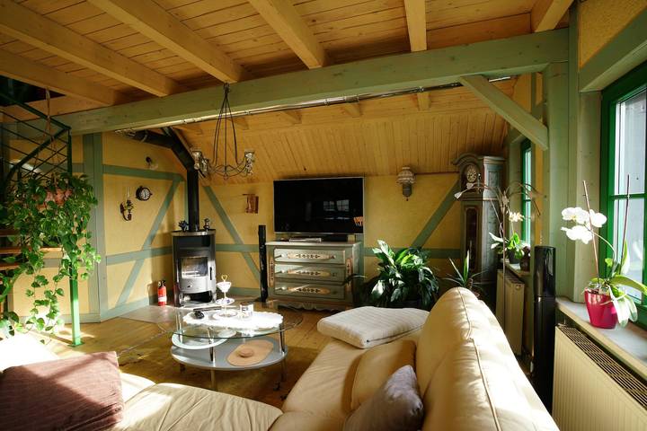 Ferienwohnung für 6 Personen, mit Sauna und Garten im Erzgebirge - 2