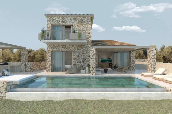 Διαμερίσματα διακοπών για 5 άτομα, με θέα στον ωκεανό και κήπο στον Άγιο Νικήτα