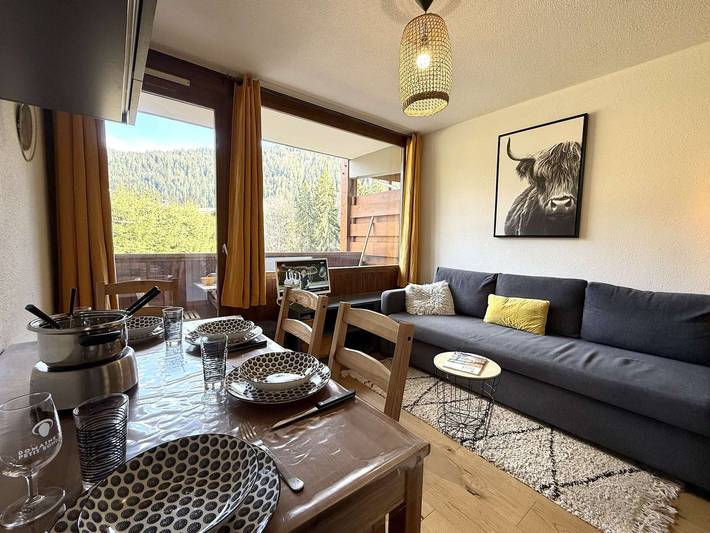 Gîte pour 4 personnes, avec balcon à Cohennoz - 2