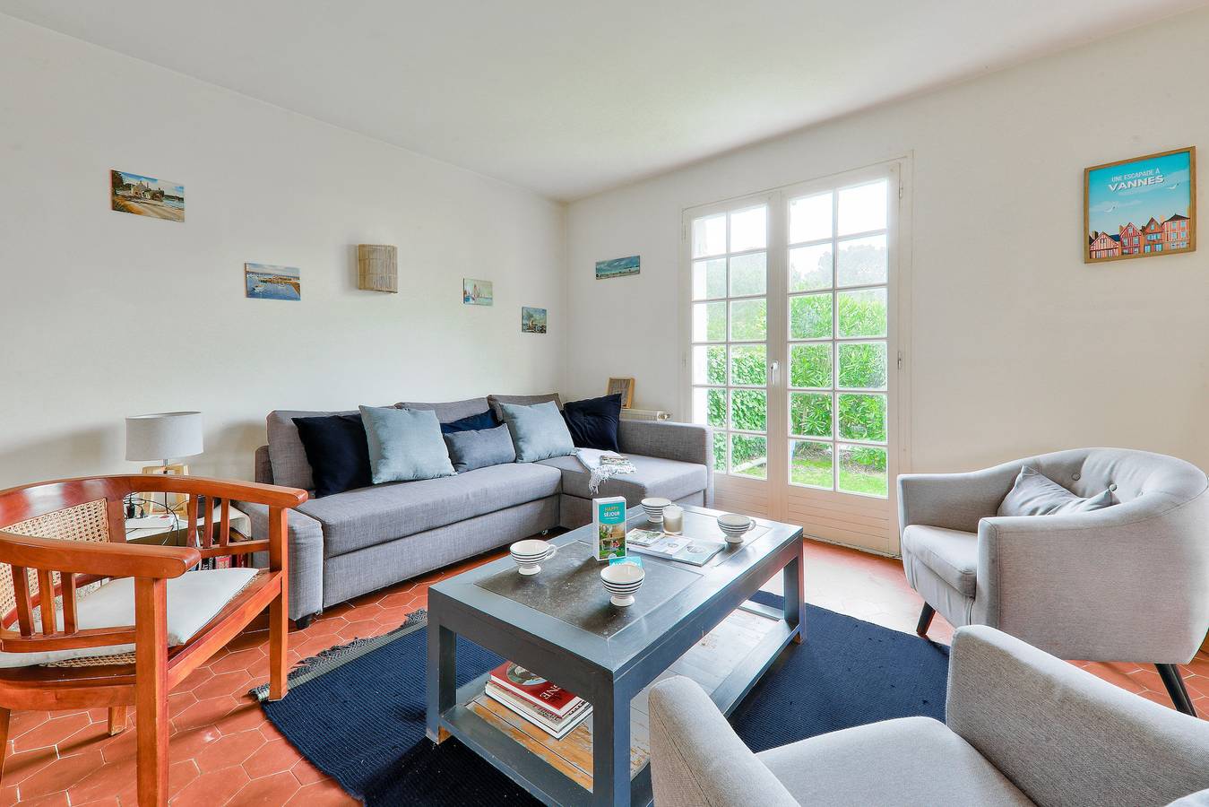 Maison pour 8 avec jardin à 300 m de la mer in Saint-Gildas-de-Rhuys, Côte des Mégalithes