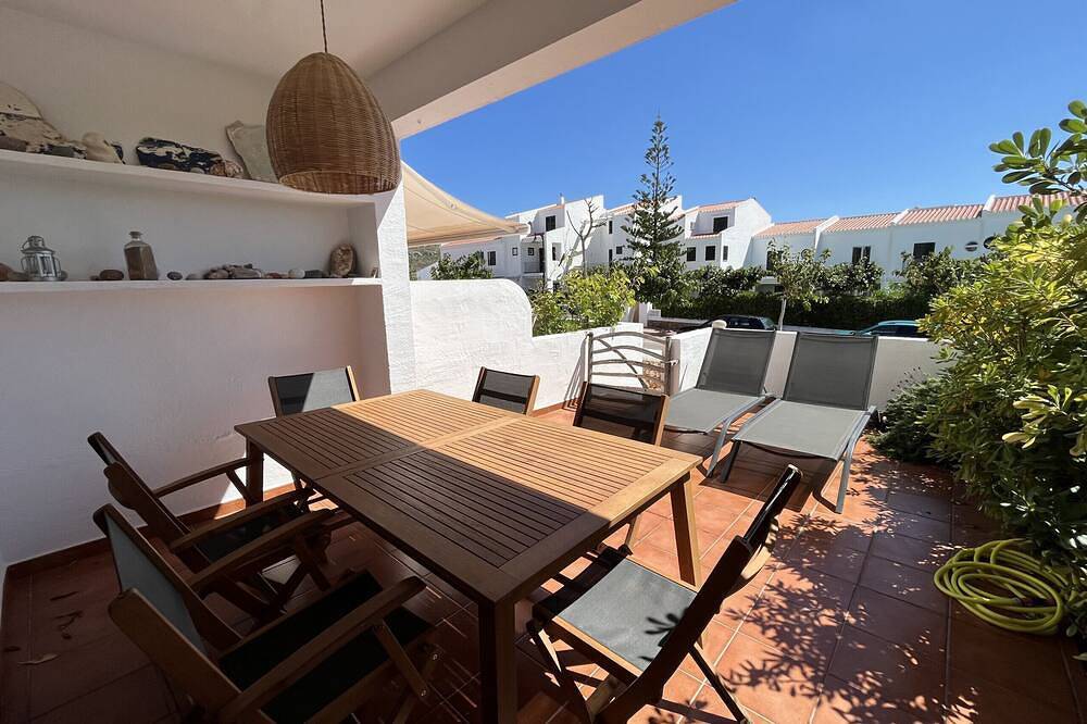 Superb house in quiet area 100 m far from the sea in Fornells, Es Mercadal