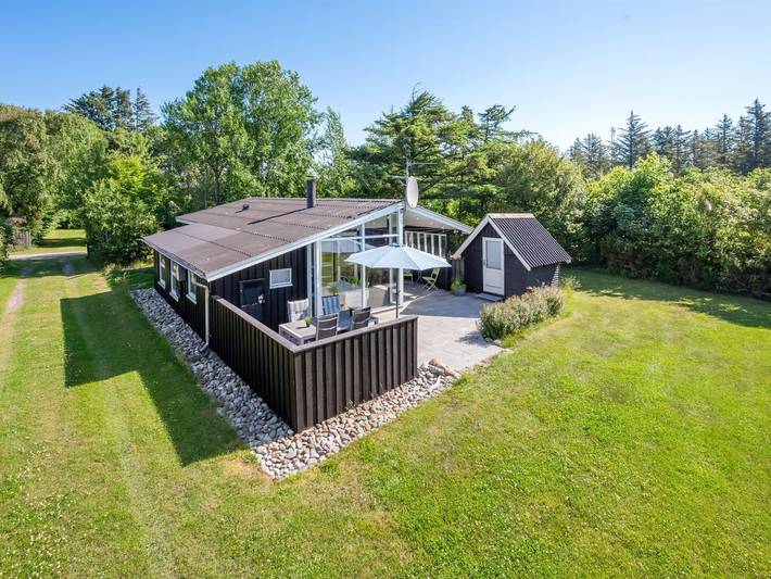 Ferienhaus für 6 Personen, mit Terrasse in Nørhede Vest