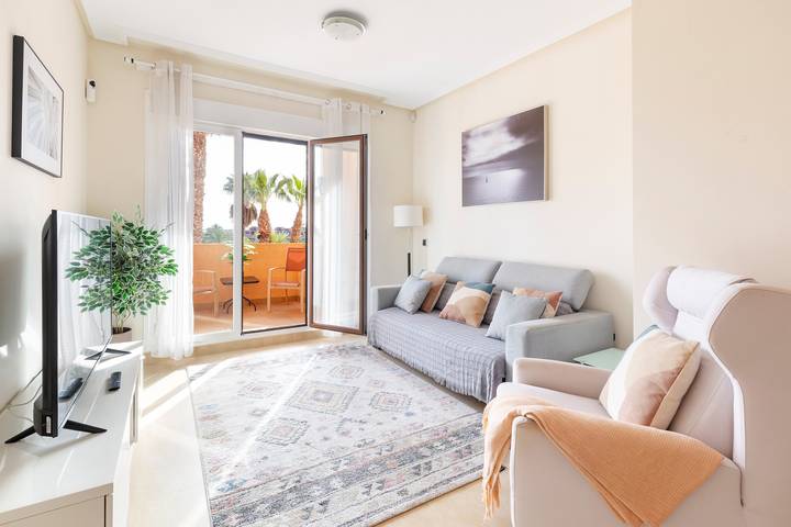 Ferienwohnung für 5 Personen, mit Balkon und Garten in Los Alcázares - 4