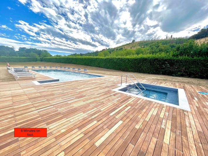 Location de vacances pour 3 personnes, avec piscine ainsi que jacuzzi et jardin, animaux acceptés à Sasso Marconi - 2