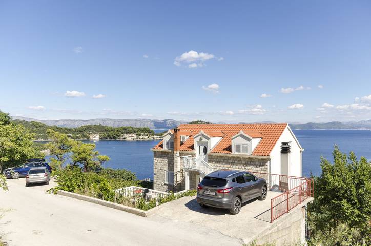 Apartament wakacyjny dla 7 osób, z Balkon i Taras w Mljet