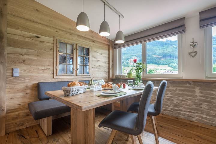 Ferienwohnung für 4 Personen, mit Balkon und Garten sowie Ausblick in Oberstdorf