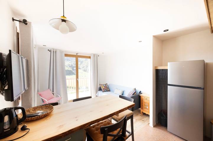 Gîte pour 4 personnes, avec balcon, adapté aux familles dans Station Aillons Margeriaz - 3