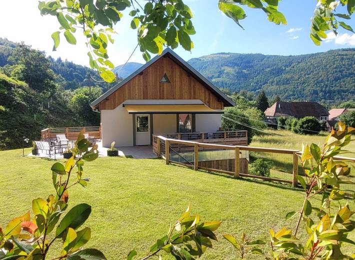 Gîte pour 8 personnes, avec sauna et balcon à Storckensohn