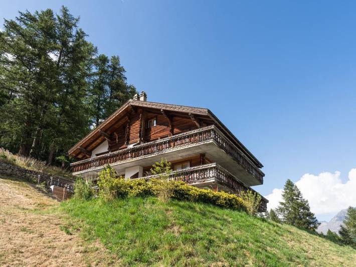 Hütte für 4 Personen, mit Balkon in Saas-Fee