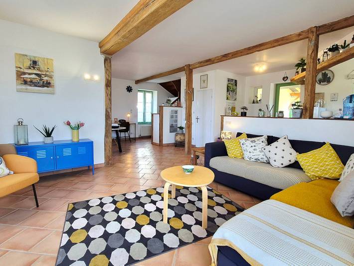 Maison de vacances pour 4 personnes, avec terrasse et jardin à Mhère