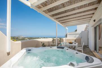 Ferienhaus für 4 Personen, mit Ausblick und Terrasse in Griechenland