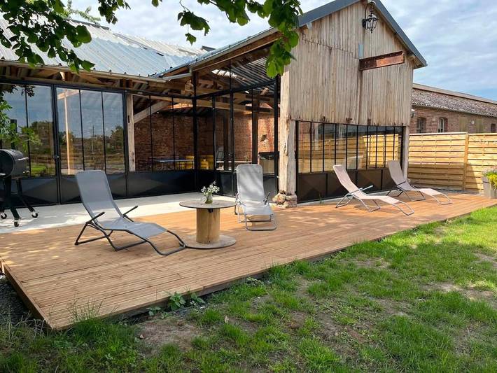 Location de vacances pour 15 personnes, avec Terrasse et Jardin dans Englefontaine