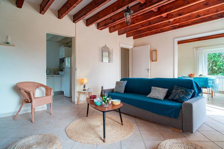 Location de vacances pour 4 personnes, avec terrasse ainsi que jardin et vue à Clohars-Carnoët - 2