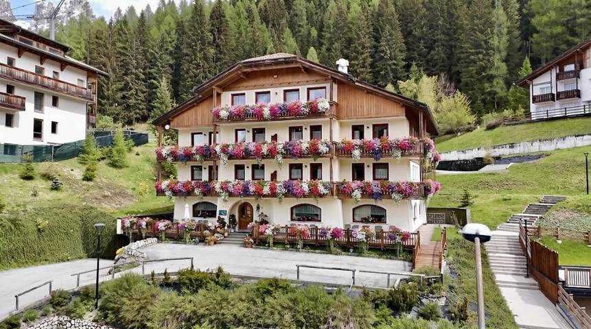 Hôtel pour 2 personnes, avec jardin et vue à Selva di Cadore