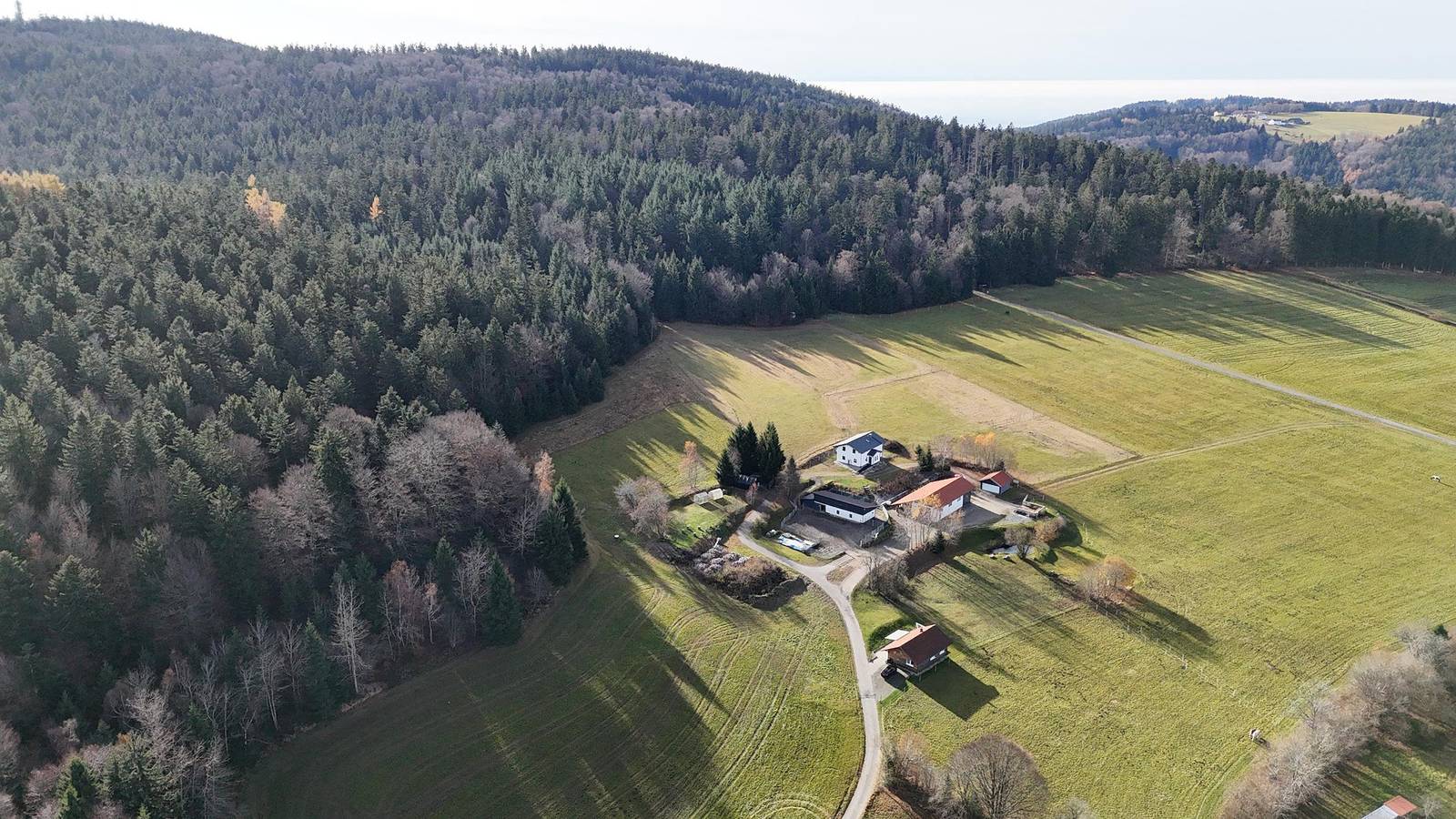 Wild Life Ranch - Ferienhaus Bonfire mit Infrarotsauna in Schöfweg, Ostbayern