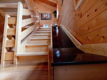 Gîte pour 6 personnes, avec balcon à Loèche-les-Bains