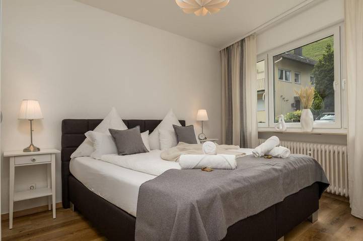 Ferienwohnung für 4 Personen, mit Ausblick und Terrasse sowie Garten in Klotten - 4