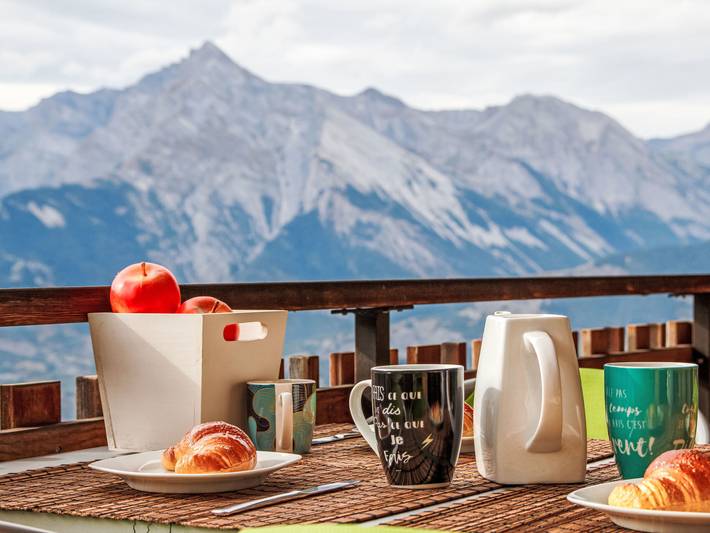 Gîte pour 8 personnes, avec terrasse à Veysonnaz - 4