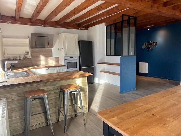 Location de vacances pour 2 personnes, avec vue et jardin dans Ville-sous-Anjou