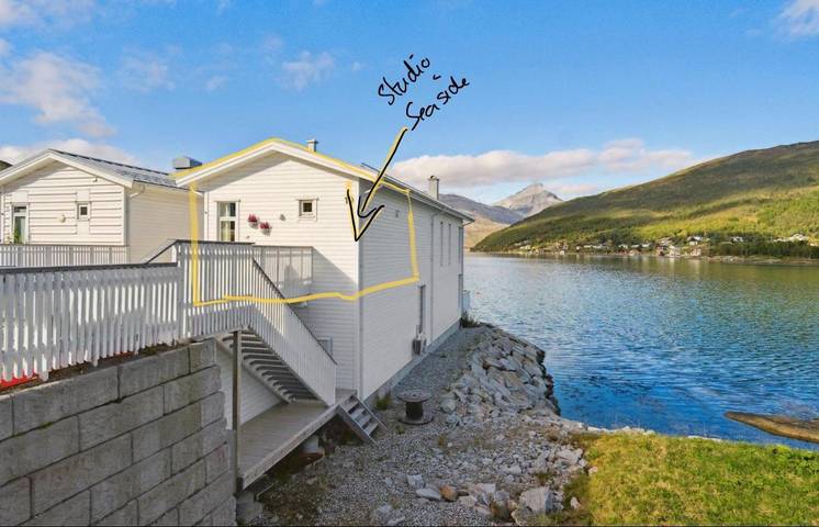 Ferienwohnung für 2 Personen, mit Ausblick und Terrasse in Tromsø - 4