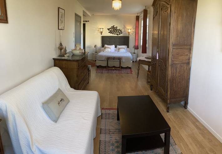 Chambre d’hôte pour 4 personnes, avec Jardin