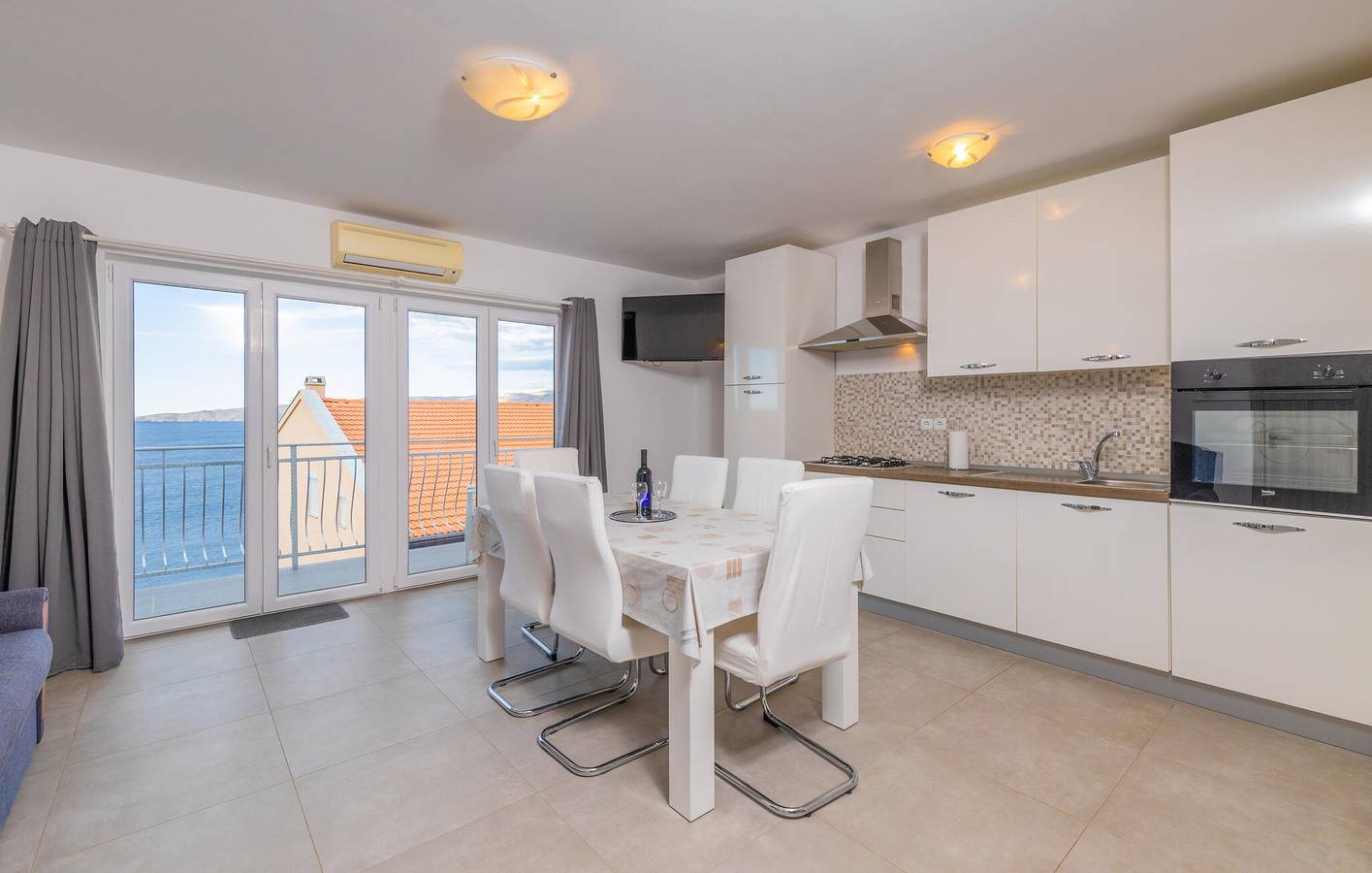 Cały apartament wypoczynkowy, Apartament wakacyjny dla 6 osób z ogród in Senj, Kvarner